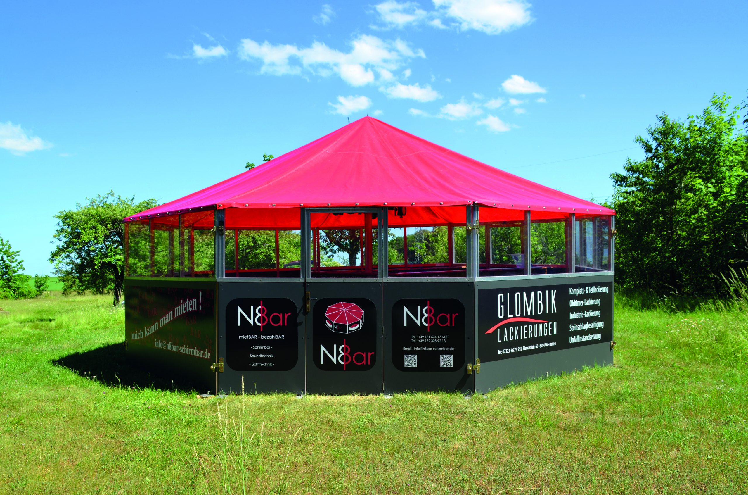 Schirmbar Sommerversion